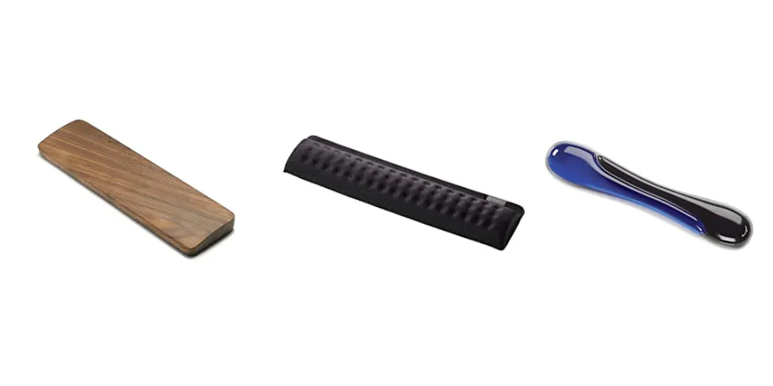 パームレスト、リストレストの素材