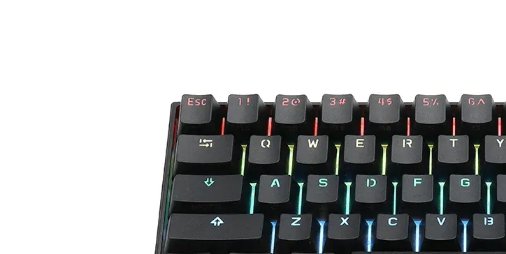 チルダキーがない60%キーボード